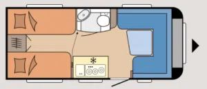 Hobby caravan De Luxe 460 LU